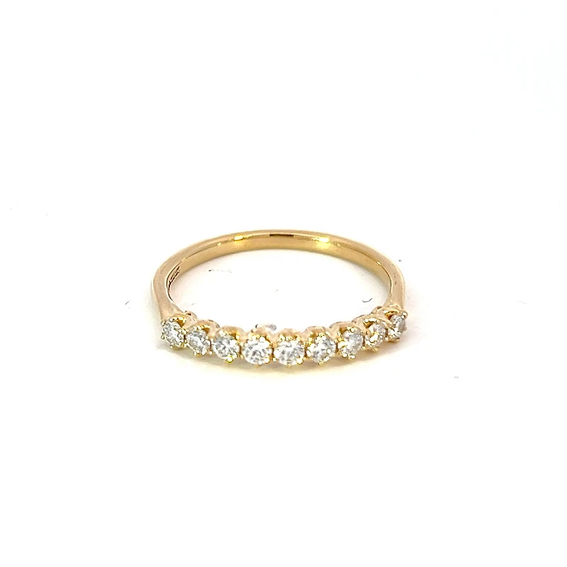 14K Yellow Gold 0.36cttw Canadian Diamond Ring - / 4.5