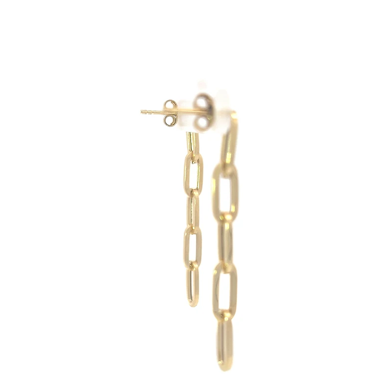 10K Yellow Gold Dangling Earrings