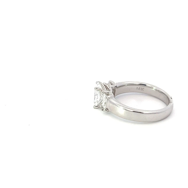 14K White Gold 1.49cttw Lab Grown Diamond Engagement Ring