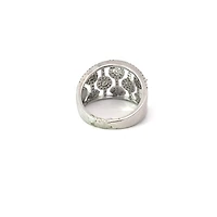 14K White Gold Diamond Ring