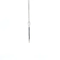 10K White Gold 0.07cttw Diamond Pendant
