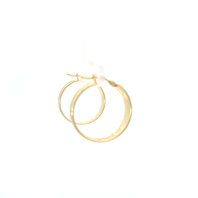 10K Yellow Gold Hoop Earrings