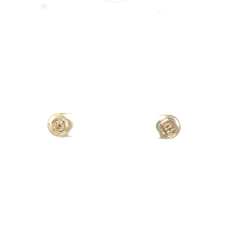 10K Yellow Gold Stud Earrings