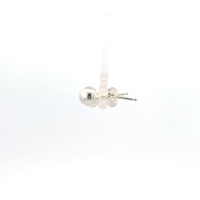 925 Sterling Silver Ball Stud Earrings- Various Sizes