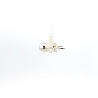 925 Sterling Silver Ball Stud Earrings- Various Sizes