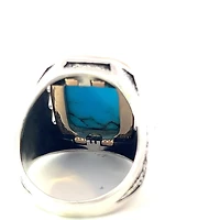Argent Silver and Turquoise Ring