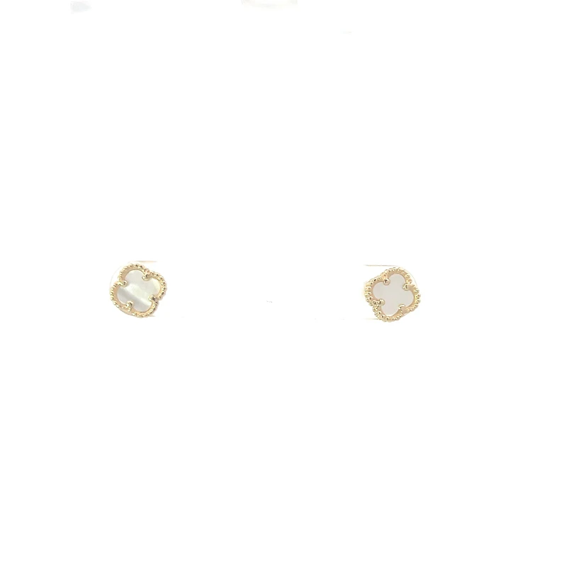 10K Yellow Gold Stud Earrings