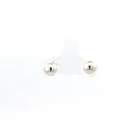925 Sterling Silver Ball Stud Earrings- Various Sizes