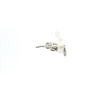 925 Sterling Silver Skull Earrings
