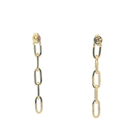 10K Yellow Gold Dangling Earrings