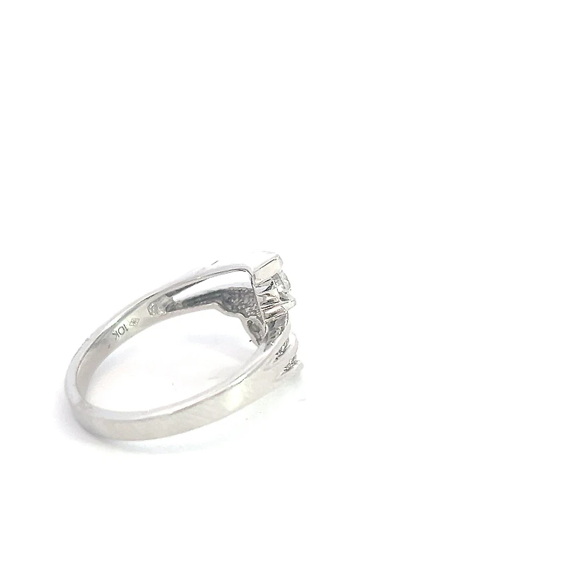 10K White Gold 0.34cttw Diamond Ring - / 4.5