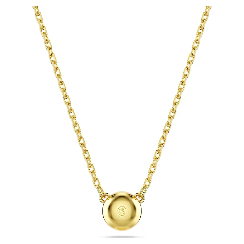 Swarovski -  Imber pendant, Round cut, White, Gold-tone plated - 5684511