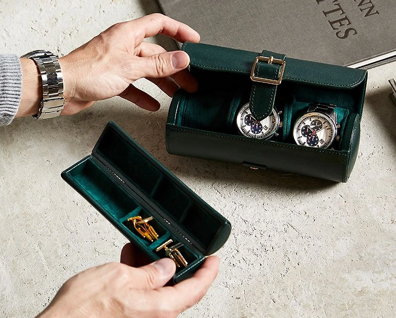 British Racing Triple Watch Roll 
