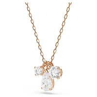 Swarovski Mesmera pendant, Mixed cuts, White, Rose gold-tone plated 5734245