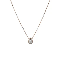 14K Rose Gold 0.33 cttw Diamond Pendant