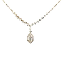 14K Yellow Gold 0.70 cttw Diamond Pendant