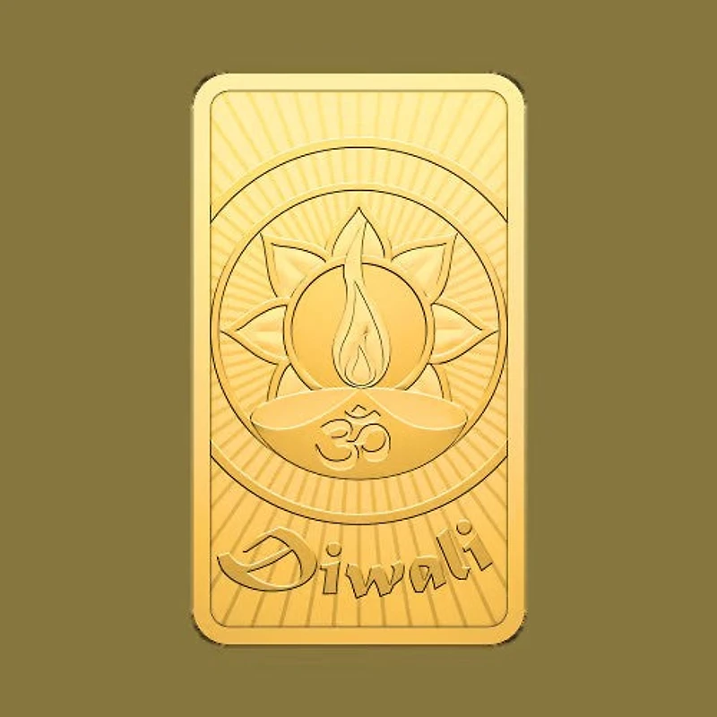 10 gram 2025 Celebrate Diwali Gold Bar | Royal Canadian Mint