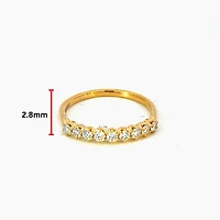 14K Yellow Gold 0.36cttw Canadian Diamond Ring - / 4.5