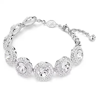 Una Angelic Bracelet White, Rhodium plated 5735343
