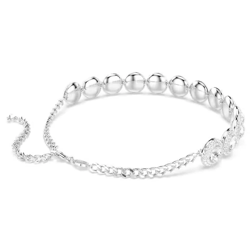 Swarovski Una Angelic choker White, Rhodium plated 5733194
