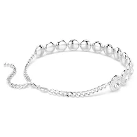 Swarovski Una Angelic choker White, Rhodium plated 5733194