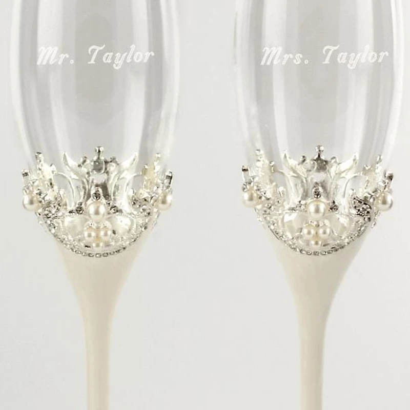 White Epoxy Flutes