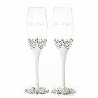 White Epoxy Flutes