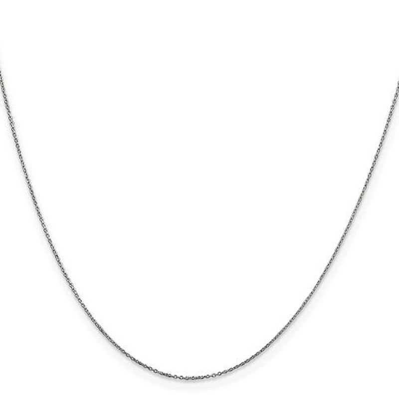 10K Gold 1.80mm Diamond-Cut Cable Chain - /