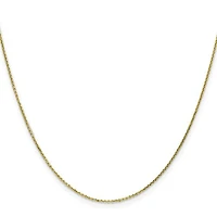10K Gold 1.80mm Diamond-Cut Cable Chain - /