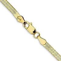 10k 5.5mm Silky Herringbone Chain