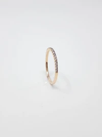 Natural Pink Diamond Band