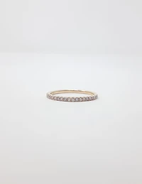 Natural Pink Diamond Band