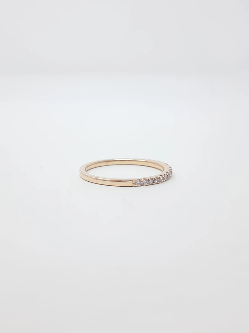 Natural Pink Diamond Band