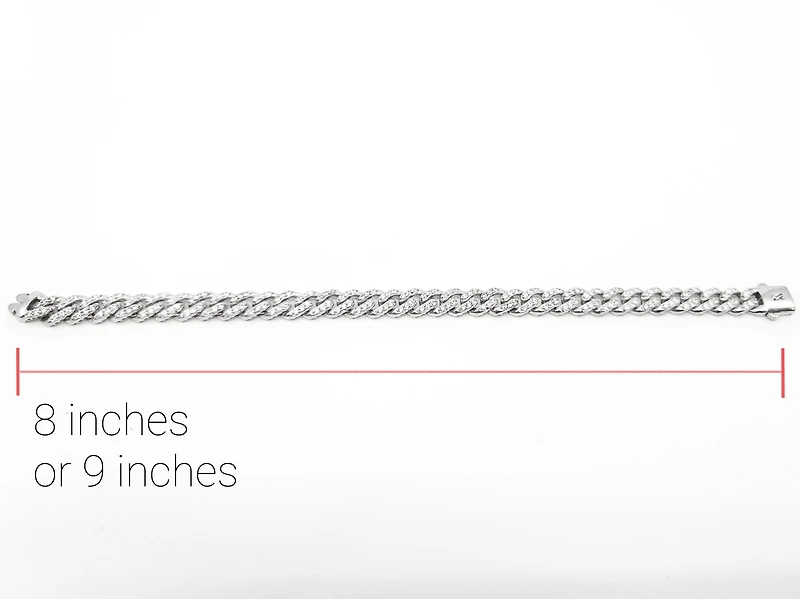 Sterling Silver & Cubic Zirconia Bracelet