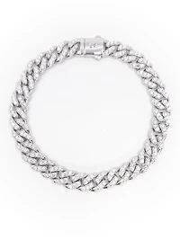 Sterling Silver & Cubic Zirconia Bracelet