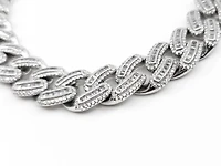 Sterling Silver & Cubic Zirconia Bracelet