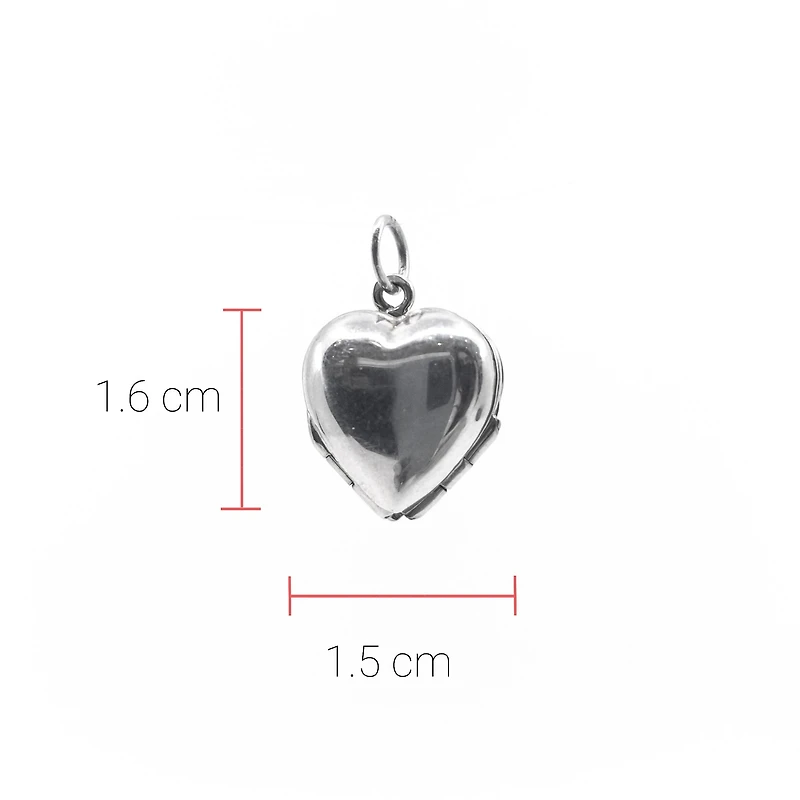 Sterling Silver Heart Shape Locket