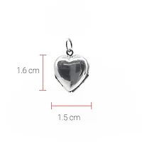 Sterling Silver Heart Shape Locket
