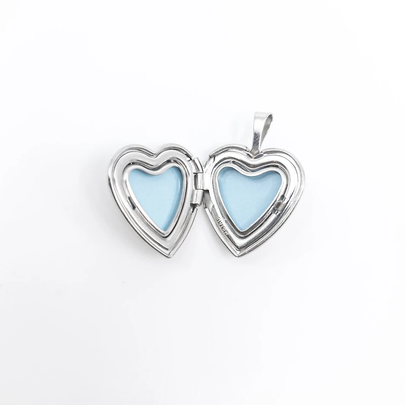 Sterling Silver Heart Shape Locket