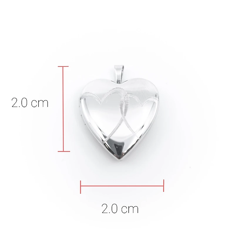 Sterling Silver Heart Shape Locket