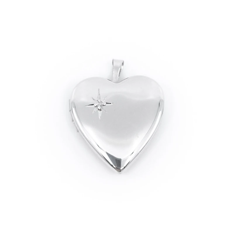 Sterling Silver Heart Shape Locket