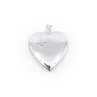 Sterling Silver Heart Shape Locket