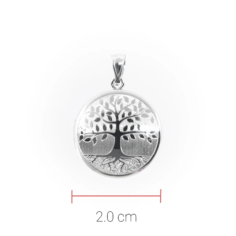 Sterling Silver Tree of Life Locket