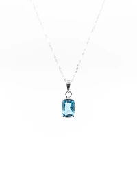 Blue Topaz Pendant