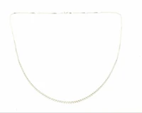 925 Sterling Silver 0.80mm Thick Box Chain - 18 Inches
