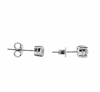 925 Sterling Silver 5mm Cubic Zirconia 4 Claw Solitaire