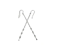 Sterling Silver Earrings 63mm