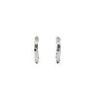 Sterling Silver Hoop Earrings 22mm