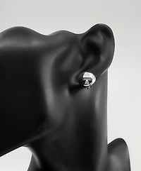 Sterling Silver Ball Stud Earrings 12.5mm