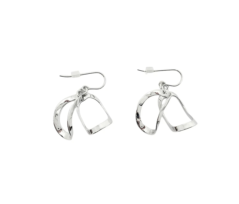 Sterling Silver Earrings 36mm